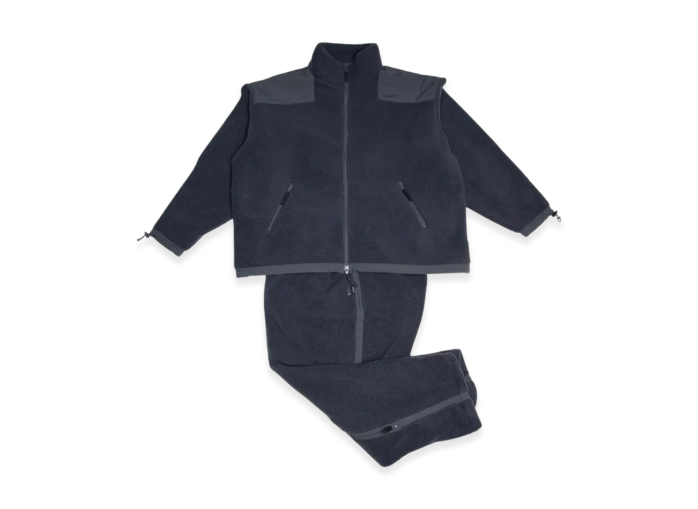 ALOUND Ventilation Fleece Setup "Charcoal Grey"