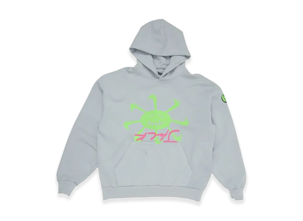 Travis Scott Cactus Jack x Nike Smiley Glow In The Dark Hoodie "Gray"
