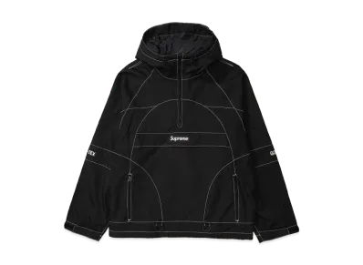Supreme GORE-TEX Contrast Stitch Anorak "Black"