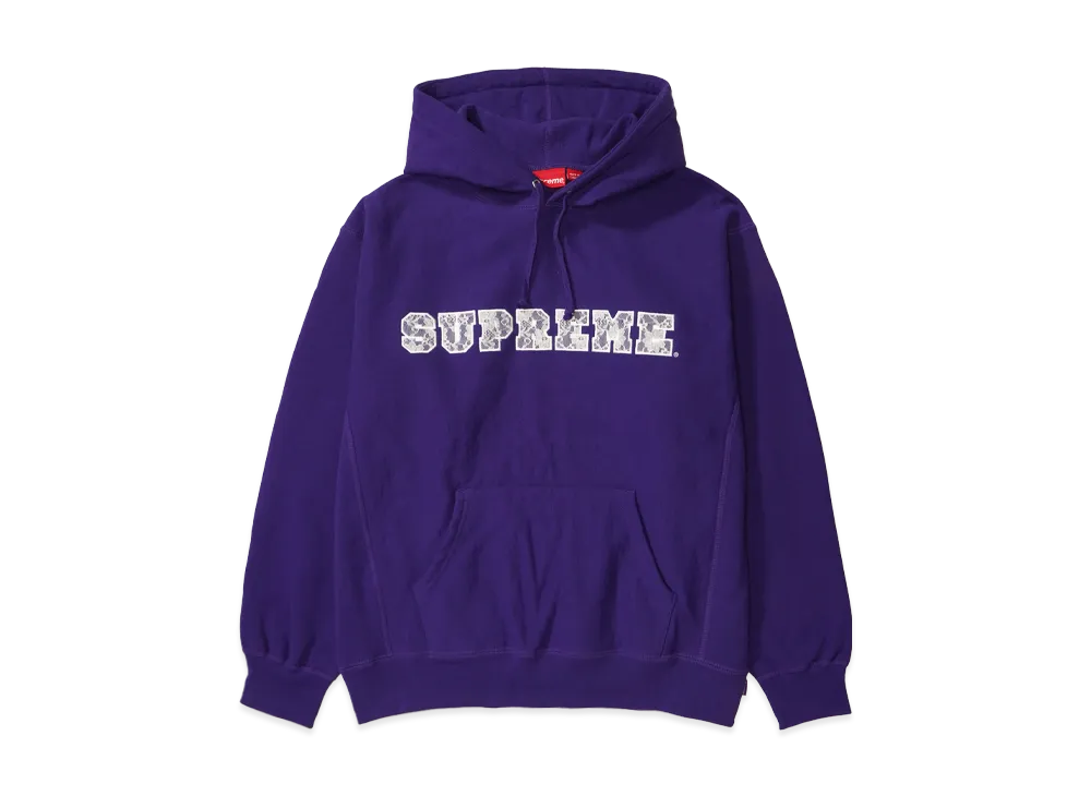 Supreme Lace Hooded Sweatshirt "Purple"