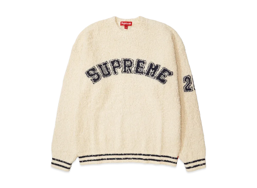 Supreme Textured Arc Sweater "Cream"