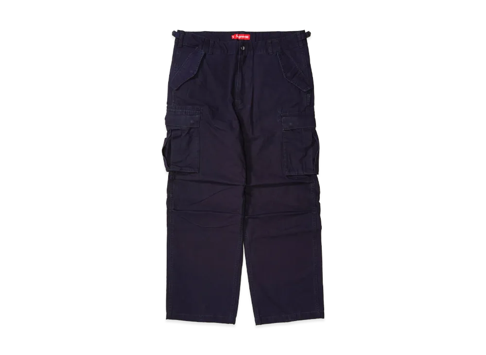 美品・初期タグ・USA✨Supreme カーゴパンツ 32サイズ ネイビー 32 Supreme Cargo Pant Navy カーゴパンツ 新作 25FW シュプリーム