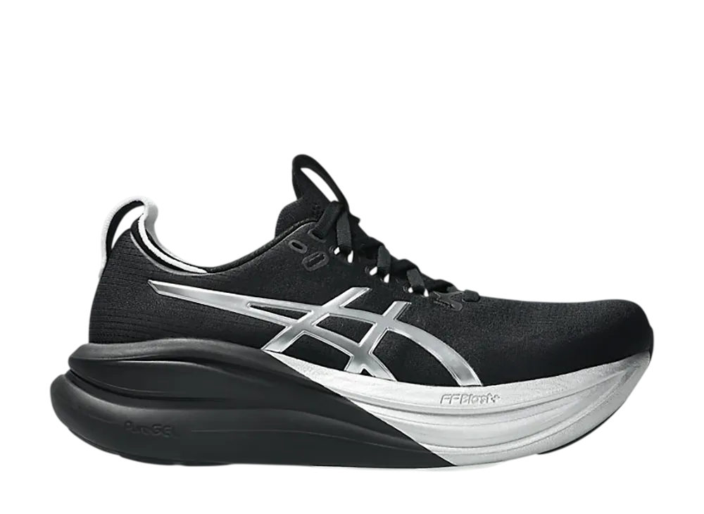 Asics Women's Gel-Nimbus 28 Platinum "Black"
