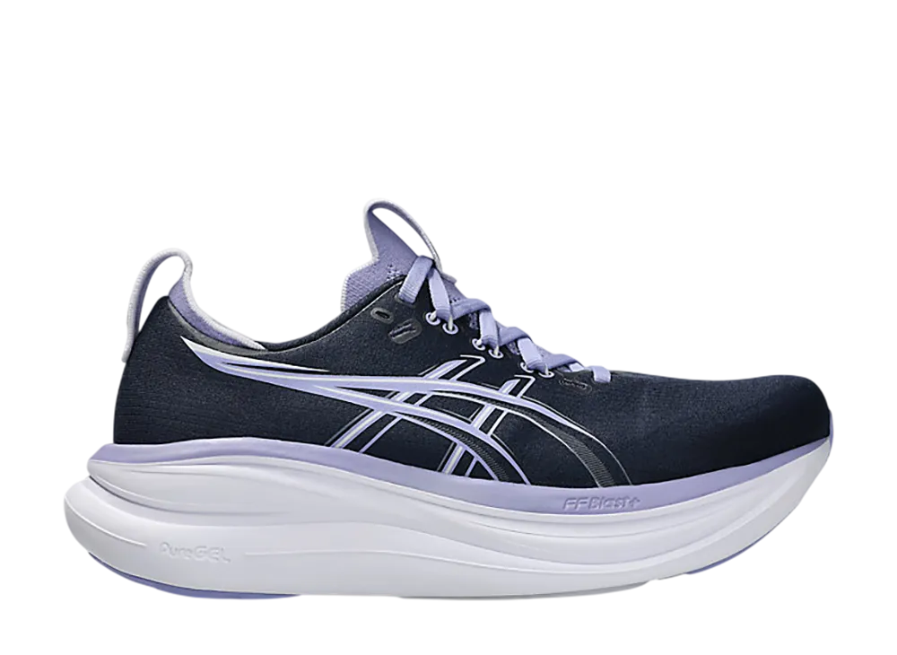 アシックス ウィメンズ ゲルニンバス28 "ミッドナイト/ブルーベル"