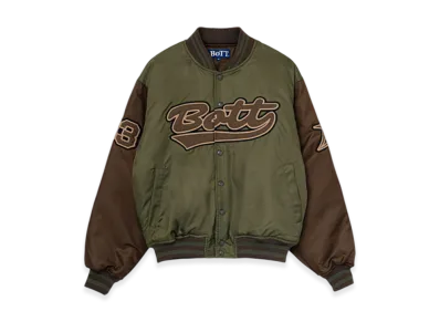 BoTT Nylon Varsity Jacket "Olive"