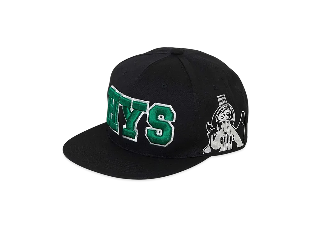 HYSTERIC GLAMOUR HYS Guitar Girl Embroidered Cap "Black"