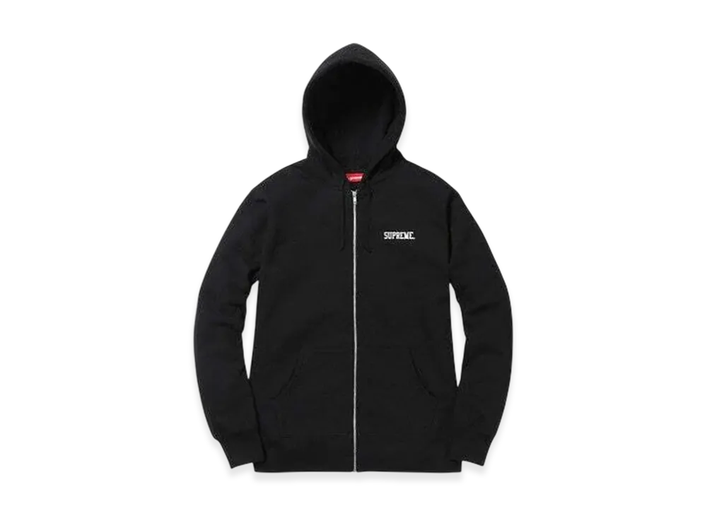 Supreme Overfiend Touch Zip Up Hooded Sweatshirt "Black"