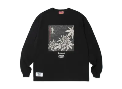 APHRODITEGANG x BUDSPOOL Godbreath Buddhacess L/S Tee "Black"