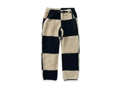 GRAMICCI Checkered Sherpa Pant "Natural/Navy Check"