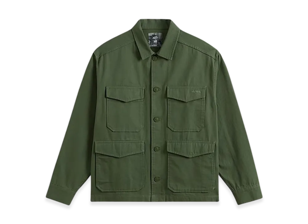 VANS Skate Atiba Haze Military Overshirt "Pine Forest"