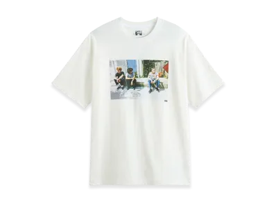 VANS Skate Curb Crew T-Shirt by Atiba Jefferson "White"