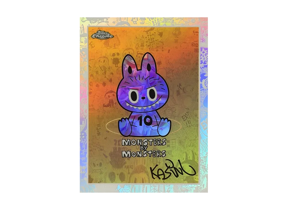 2025 TOPPS LABUBU CHROME THE MONSTERS 10TH ANNIVERSARY BOX ラブブ