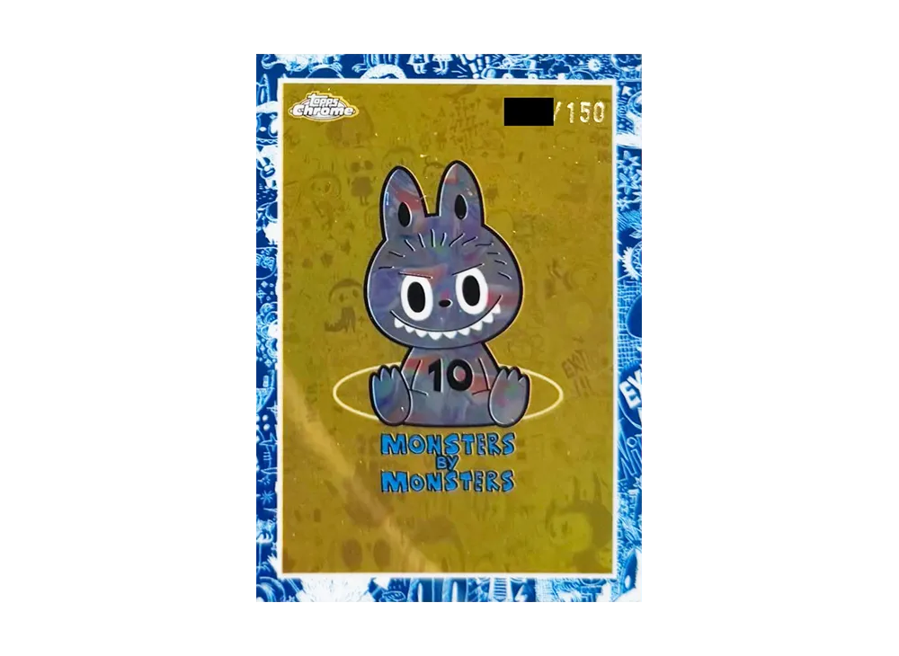 モンスターのプルタブ　200000円分 モンスターズ バイ モンスターズ ブルー [4](トップスクローム「2025