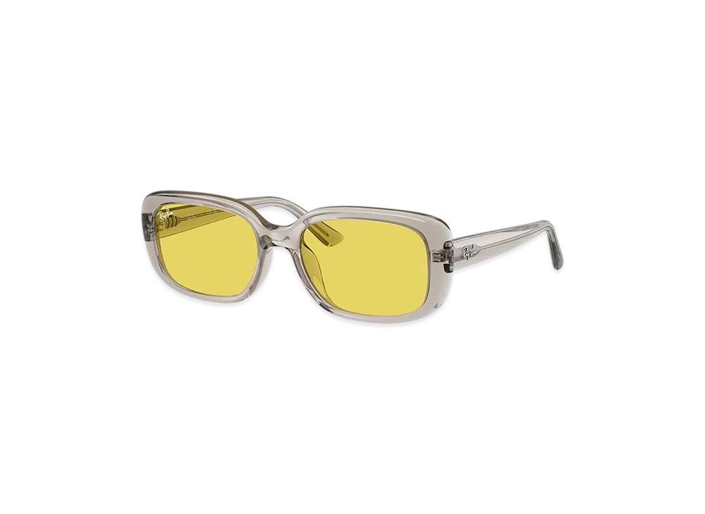 Ray-Ban RB4421D "Transparent Rubber Beige/Yellow"