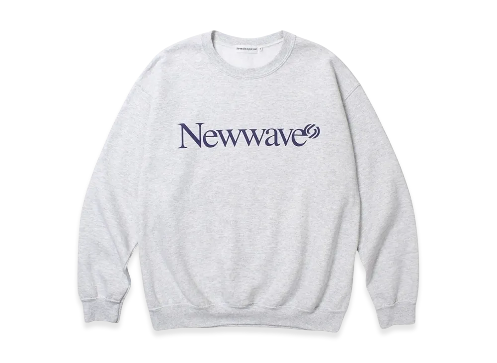 CABARET POVAL Newwave Crewneck "Gray"