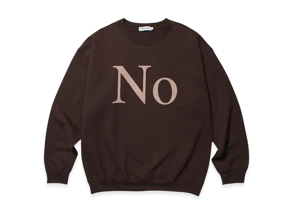 CABARET POVAL No Crewneck "Brown"