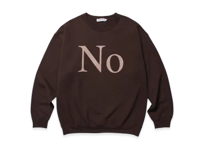 CABARET POVAL No Crewneck "Brown"