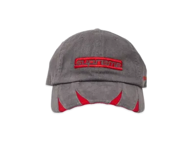 Supreme Jagged Visor 6-Panel "Grey"
