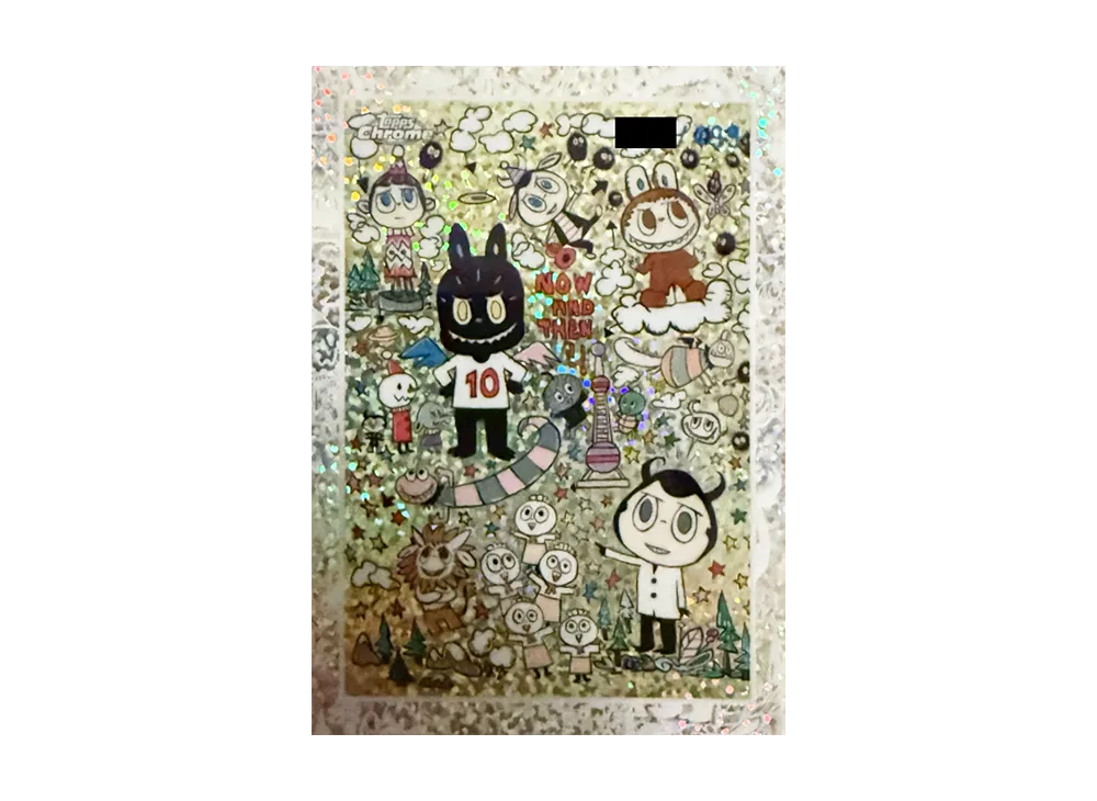 Topps Labubu ラブブトレカ シリアルとREFRACTOR TM01 :Speckle Refractor [2](Topps Chrome 