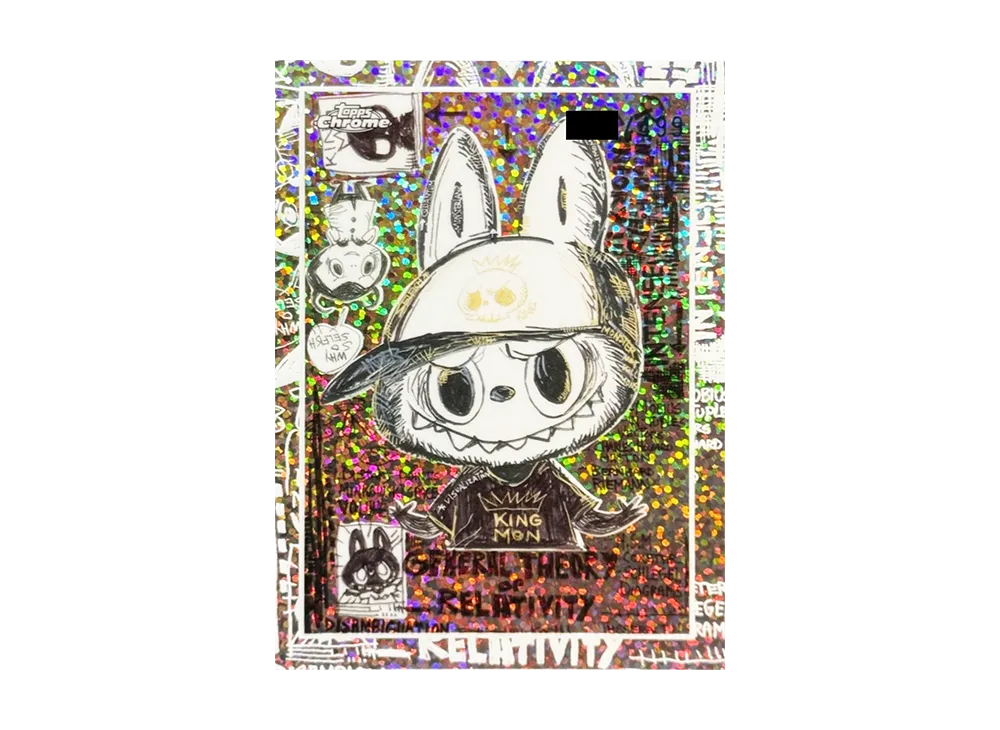 Topps Chrome Labubu シリアル