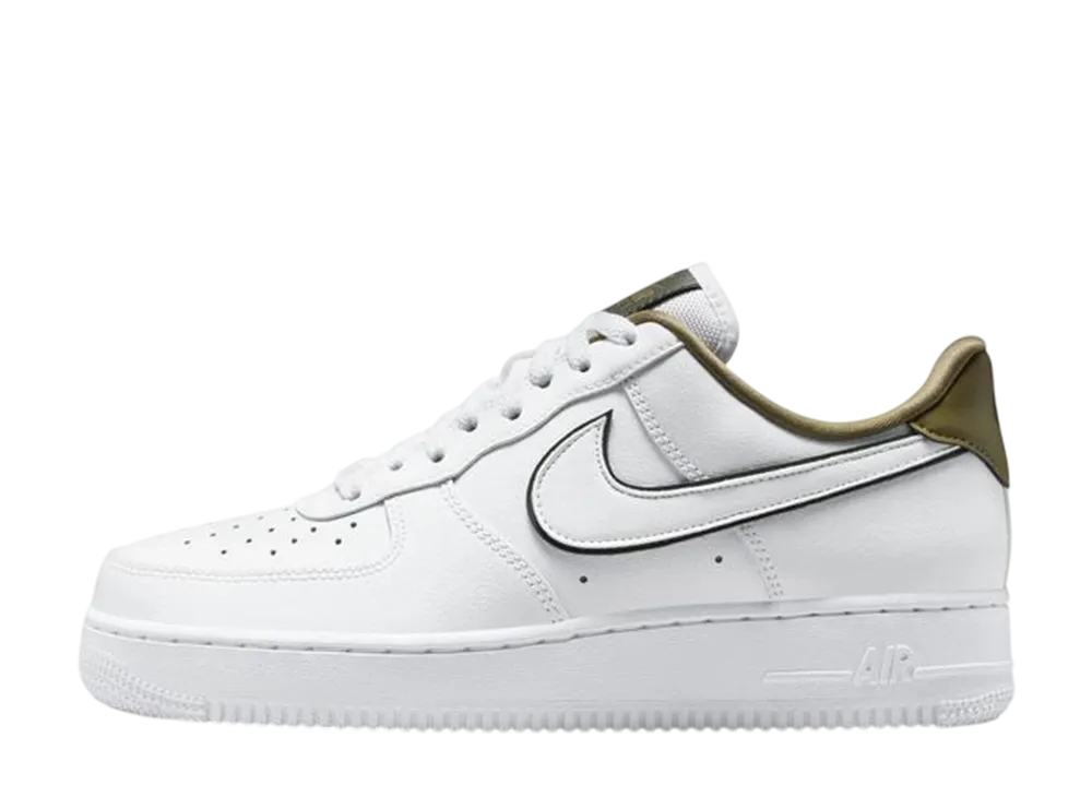 ナイキ ウィメンズ エアフォース1 ロー '07 "ホワイト/カーキ"