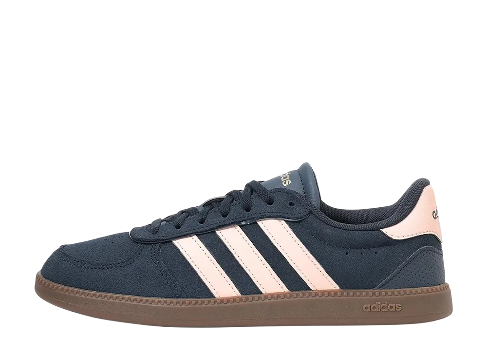 アディダス ウィメンズ ブレイクネット スリーク スウェード "ネイビー/ピンク"