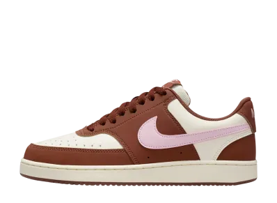 Nike Women's Court Vision Low "Soft Pearl/Pink"