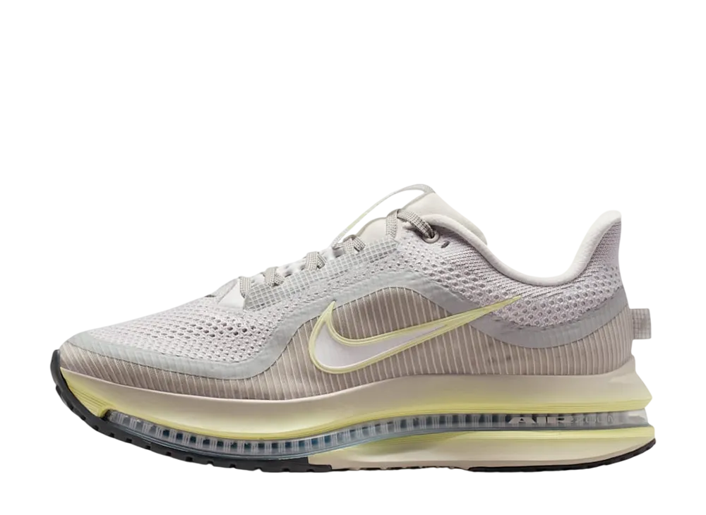 ナイキ ウィメンズ ペガサス プレミアム "ムーンパーティクル/ライフライム/バストグレー"