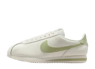 Nike Women's Cortez Leather "Sail/Olive Aura"