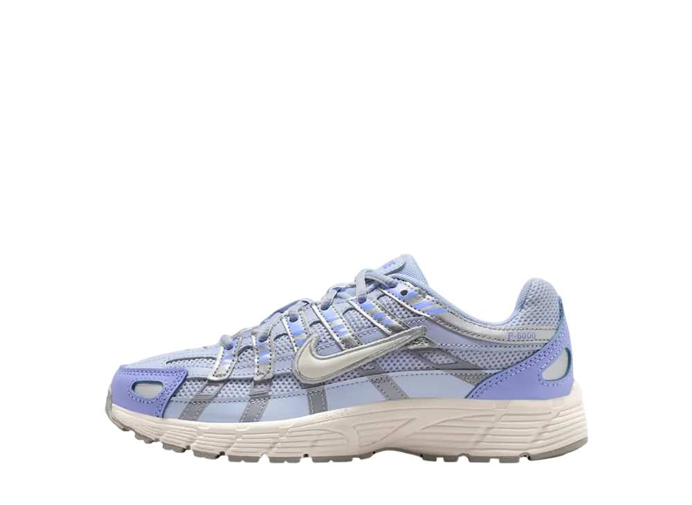 ナイキ GS P-6000 "ゴースト/ライトシスル/アイアンパープル/セイル" (キッズ)