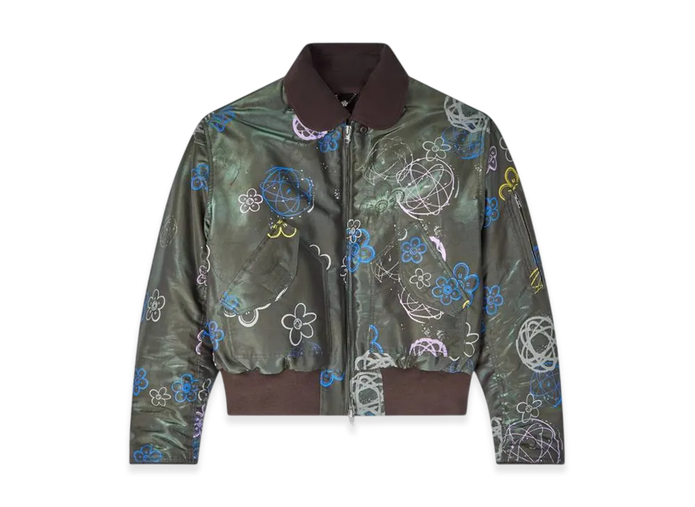 KENZO x Futura 2000 Bomber "Dark Khaki"