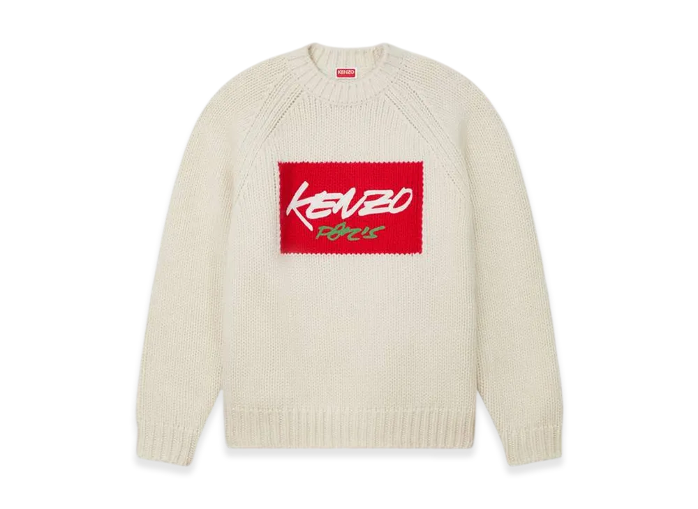 KENZO x Futura 2000 Wool Jumper "Off White"