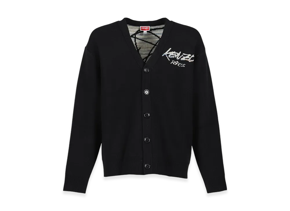 KENZO RWS Futura Cardigan "Black"