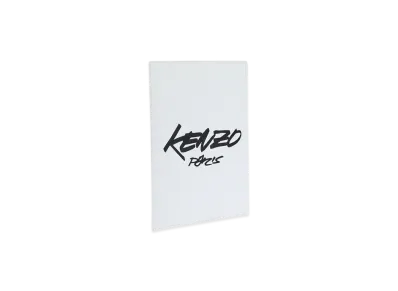 KENZO x Futura 2000 Leather Kenzo Paper PC Case "White"