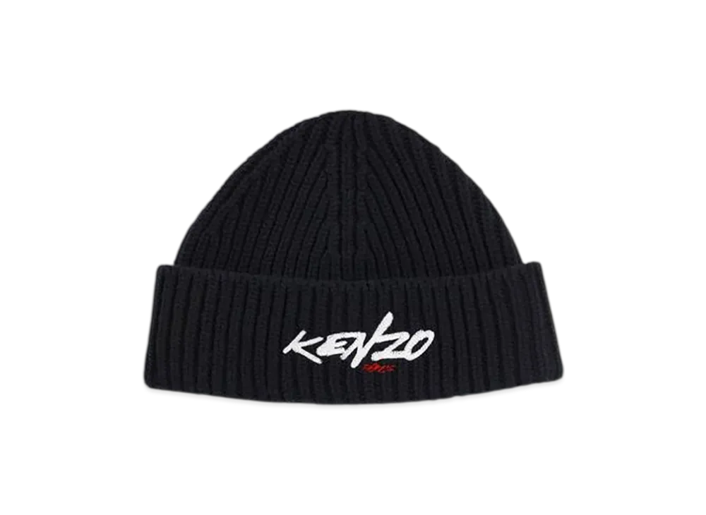 KENZO x Futura 2000 Wool Beanie "Black"
