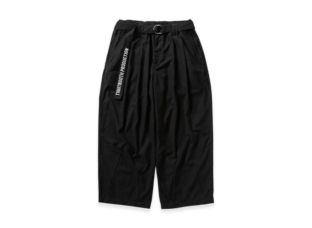 TIGHTBOOTH Baggy Slacks "Black"