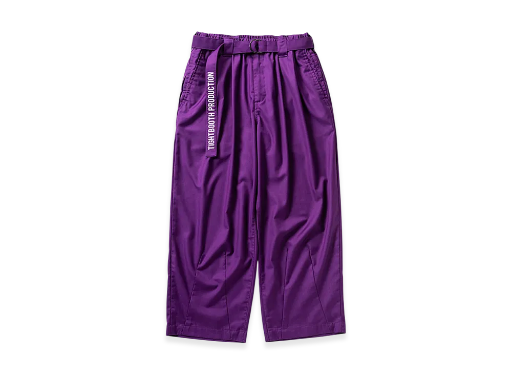TIGHTBOOTH Baggy Slacks "Purple"