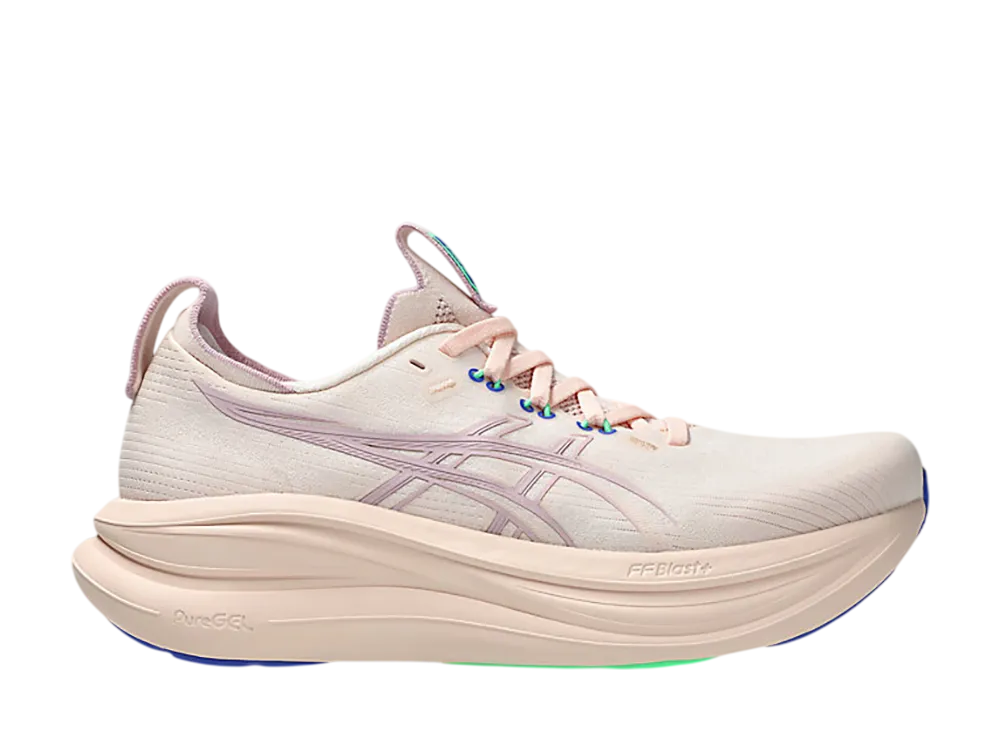 アシックス ウィメンズ ゲルニンバス28 ワイド "パールピンク/モルガナイト"