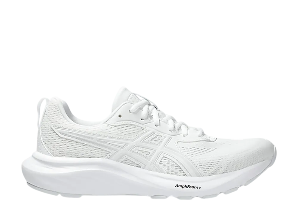 アシックス ウィメンズ ゲルコンテンド9 ワイド "ホワイト/グレイシャーグレー"
