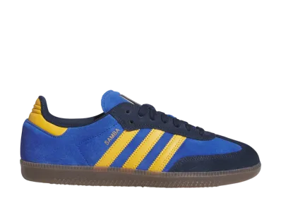adidas Samba ADV "Collegiate Navy/Preloved Yellow/Royal Blue"