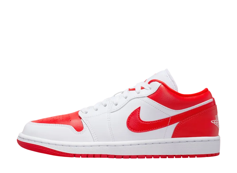 ナイキ エアジョーダン1 ロー "ホワイト/チリレッド"