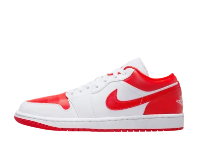 Nike Air Jordan 1 Low "White/Chile Red"