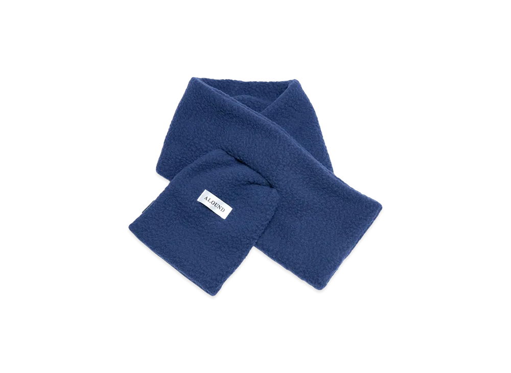 ALOUND Fleece Muffler "Navy"