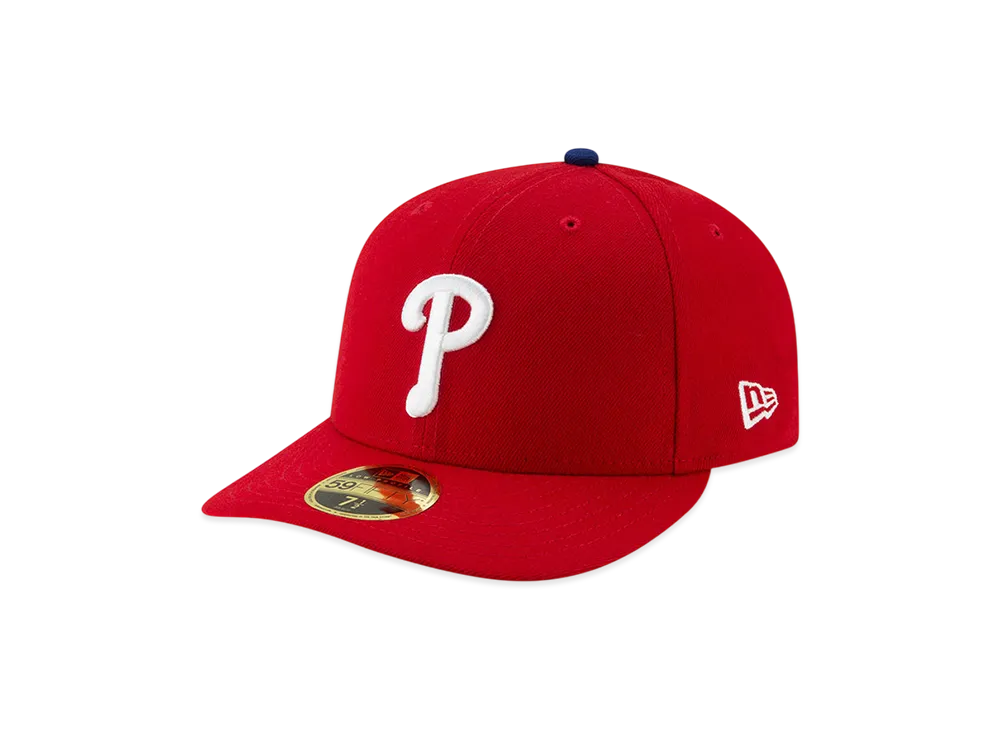 NEW ERA LP 59Fifty MLB On-Field Philadelphia Phillies Game "Red"
