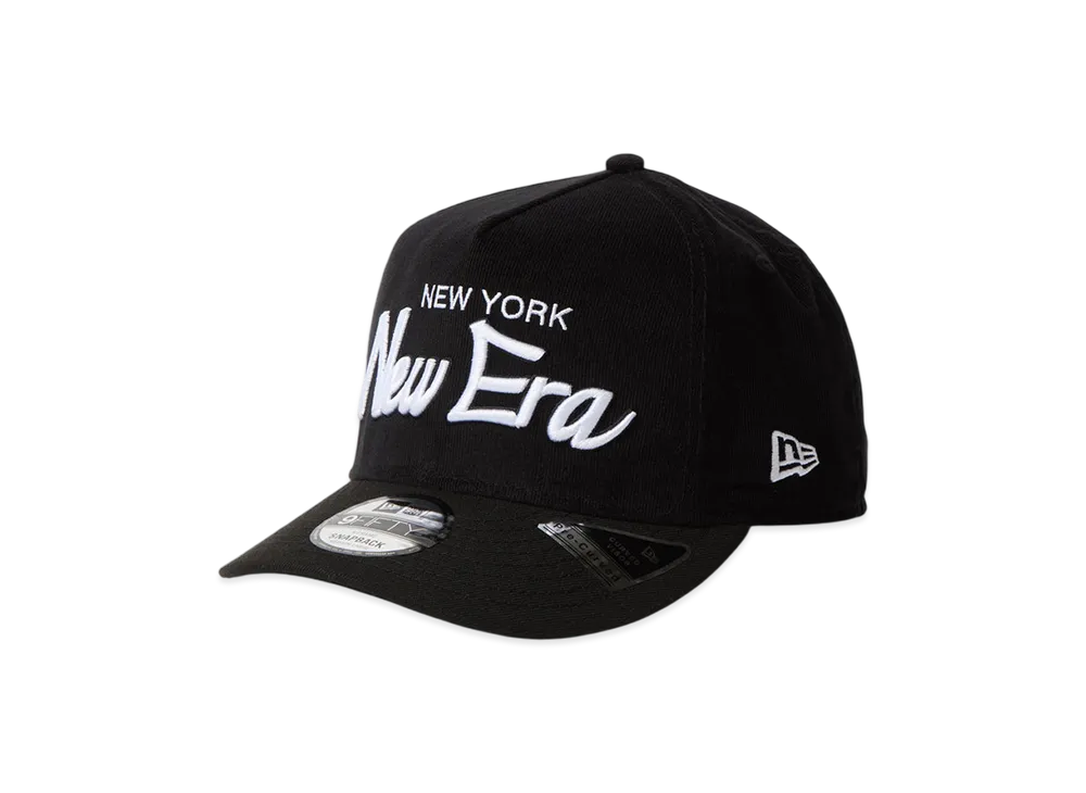 NEW ERA PC 9Fifty A-Frame Corduroy NEW ERA New York "Black"