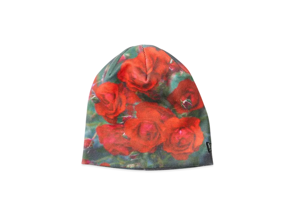 NEW ERA Basic Beanie Print Rose "Multi"