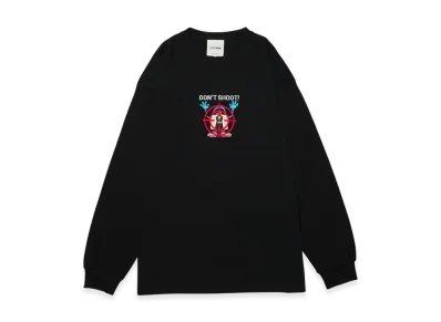 VAULTROOM Don't Shoot L/S Tee "Black"