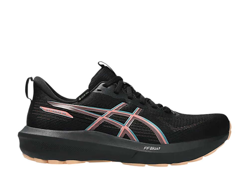 アシックス ウィメンズ GT1000 14 ゴアテックス "ブラック/ミスティパイン"