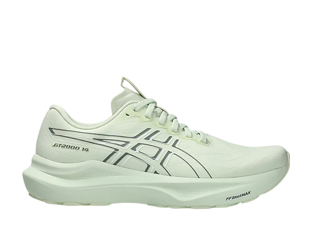 アシックス ウィメンズ GT2000 14 ワイド "ウィスパーグリーン/モニュメントブルー"