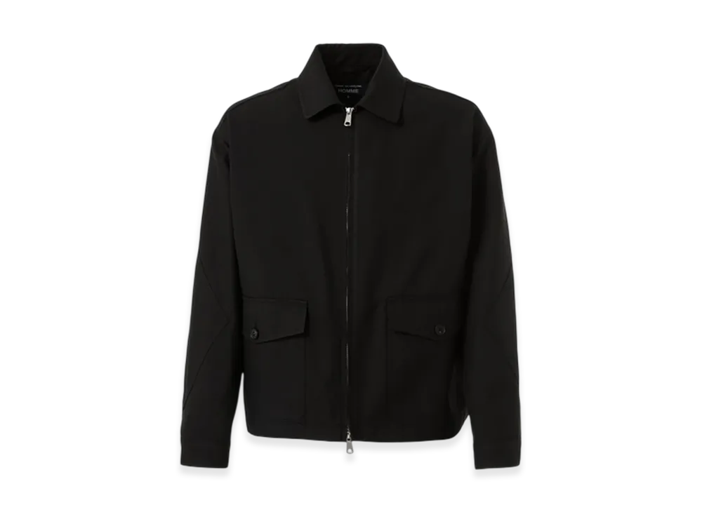 COMME des GARCONS HOMME Estel Serge Zip Blouson "Black"